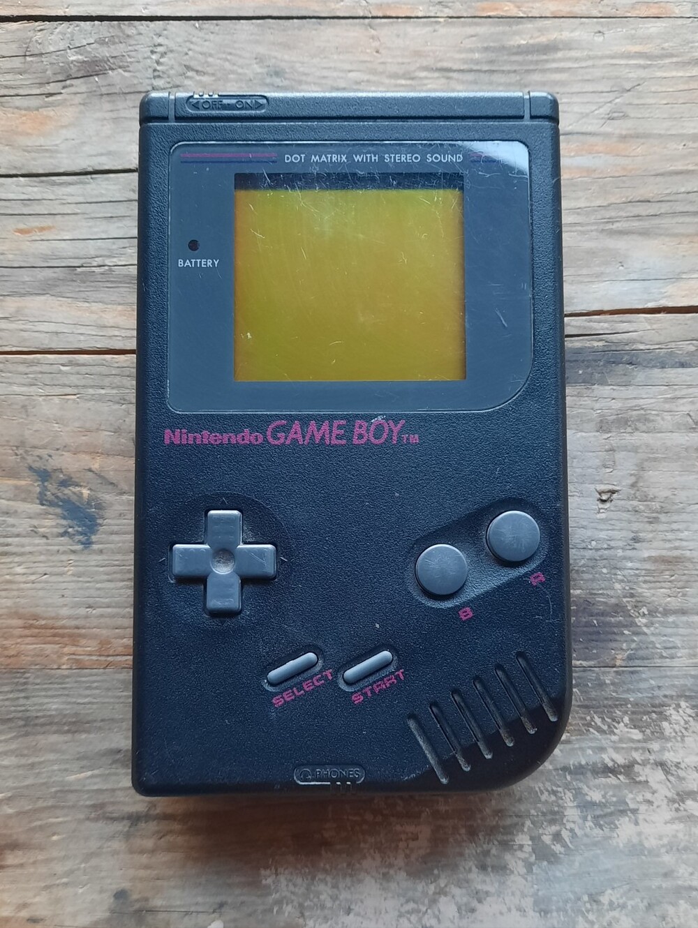 Nintendo Game Boy Original 1989 - BLACK 100% Working